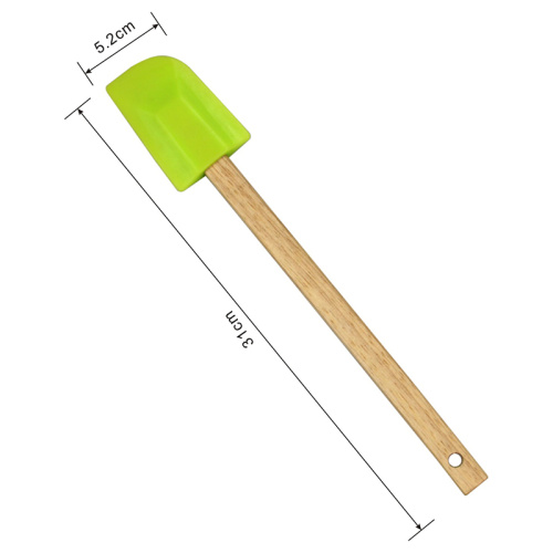 Spatule à manche en bois antiadhésive