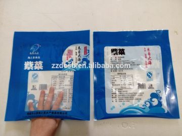 Printed Plastic Food Grade Frozen Fish Packing Bag