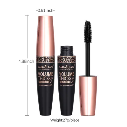 3D Fiber Mascara - Black Lash Extension, Waterproof Eyelash Mascara