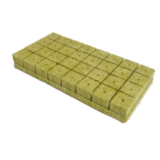 Rockwool Grow Cubes: Ideal Seed Starters and Plant Propagation Solutions for Hydroponics and Cuttings