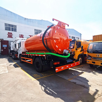 Dongfeng Tianjin 15 Cubic Meter Vacuum Sewage Suction Truck
