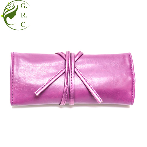 Beauty Makeup Cosmetic Brush Set Purple Bag
