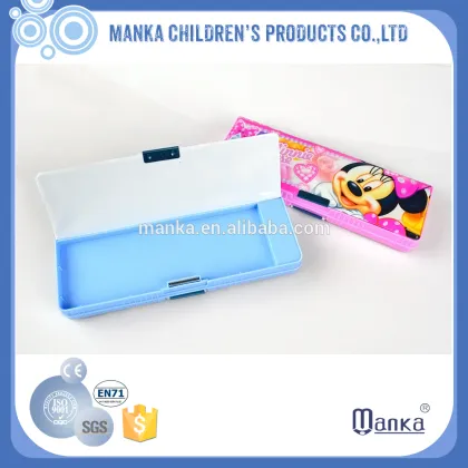OEM double sided pencil box, magnet gift box ,magnetic pencil box