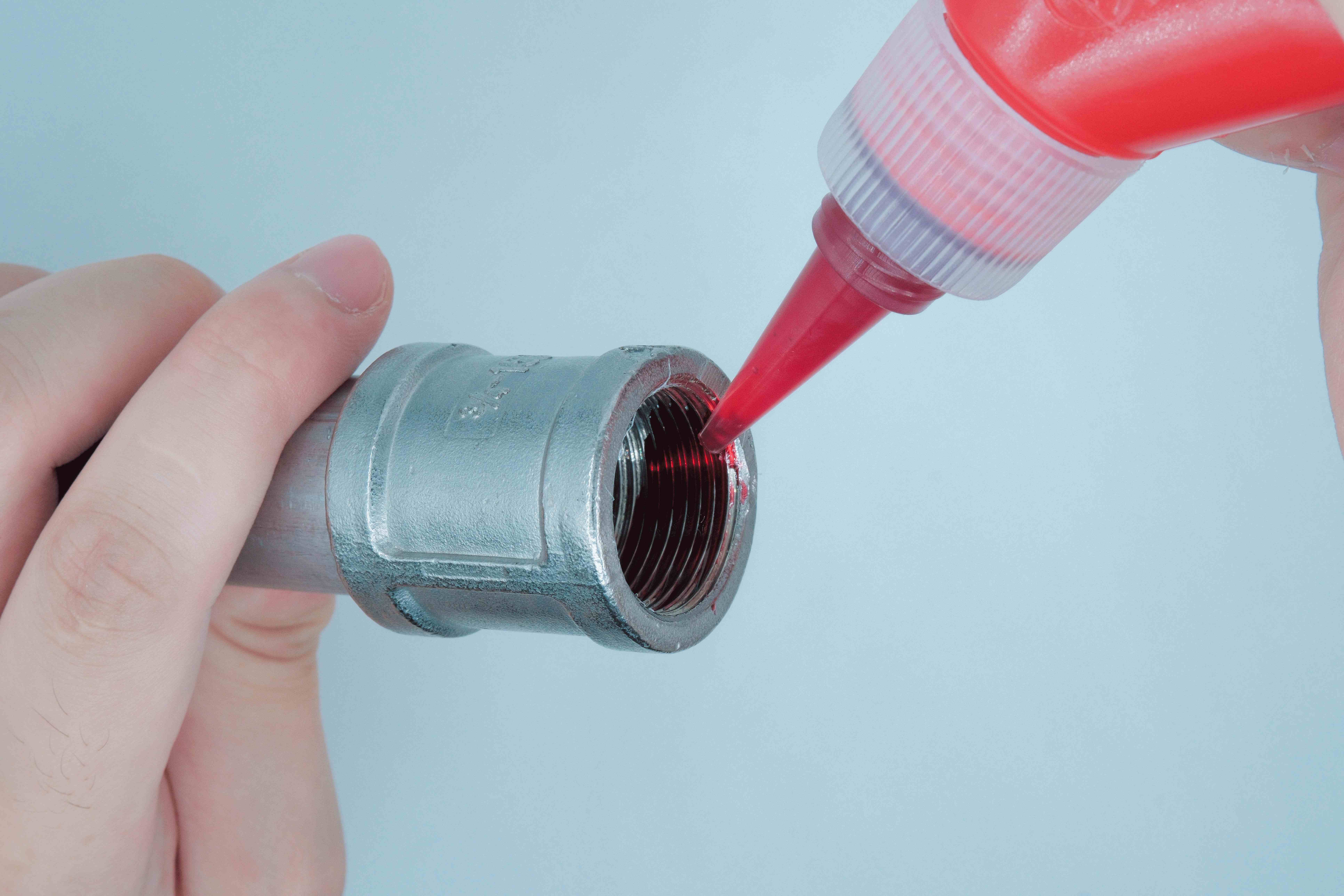 Forwa Blue Liquid Sealant used in household drinking water pipeline