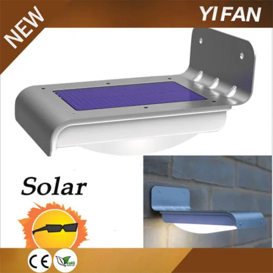 Solar Energy Saving Led Wall Lamp Portable Ip44 Led Induction Light