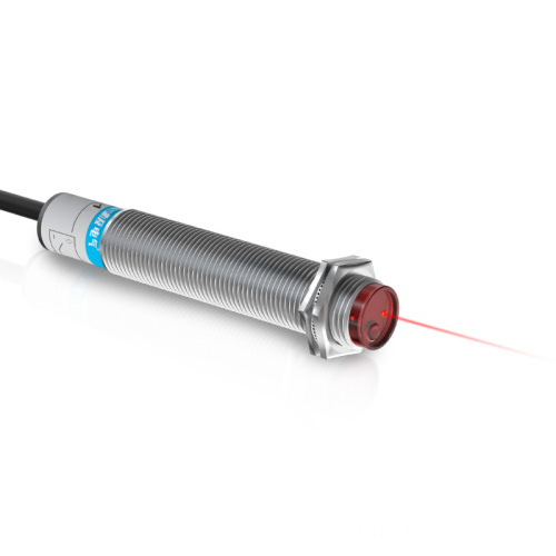 GTRIC M12 Series 15cm Sensing Distance 24V DC PNP NO NC 3-Wire Diffuse Laser Optical Photoelectric Sensor