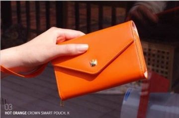Pu Leather Mobile Phone Bag Case Card Fashion Purse Wallet For Iphpne 5