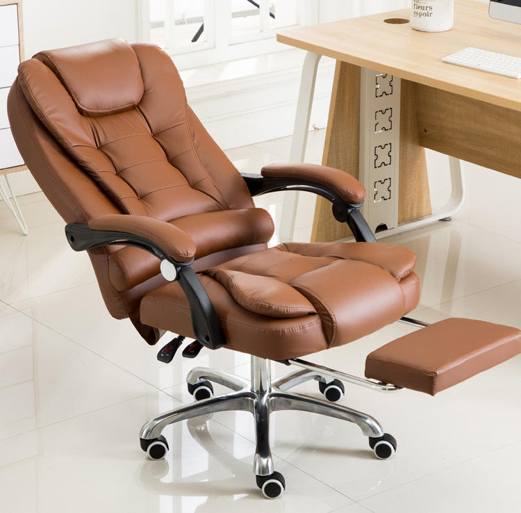 Leather Reclining Office Chair