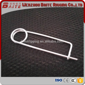 Different size U type zinc plated spring clip lock linch pins