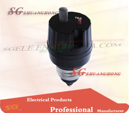 S101 screw circuit breaker E27 screw type circuit breaker automatic fuse manufacturer TDM CIE IEK