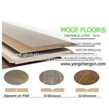 Maple laminate flooring