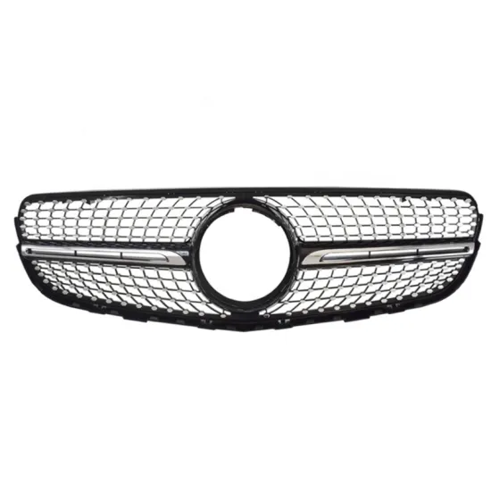Black Diamond Grille for Mercedes-Benz GLC X253 (2016-2018) - No Camera