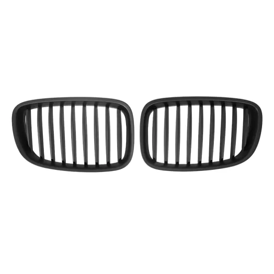 Factory Direct Single Salt Matte Black ABS Grille for BMW 5 Series GT F07 Front Bumper