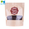 Kraft Paper Coffee Bags Ziplock Food Packaging Bag Ziplock Food Packaging Coffee Bags