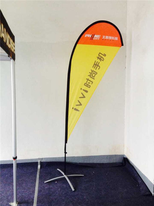 10 FT Outdoor Advertising Teardrop Flag Banners