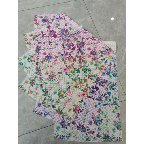 50*50 Viscose Twill Print Fabric For Dress