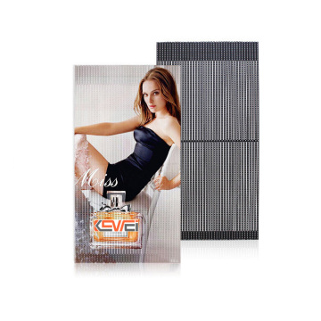 Flexible Full Color LED Display Film for Outdoor Wall Video and Music
