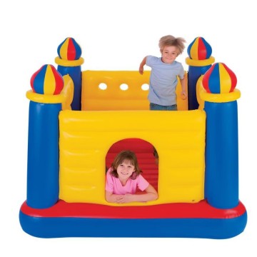 Rocket Inflatable Bounce House: Compact Indoor Kids' Jumping Castle