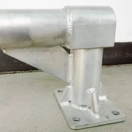 CNC Welding Aluminum Plate Custom Aluminum Processing Extrusion Profile