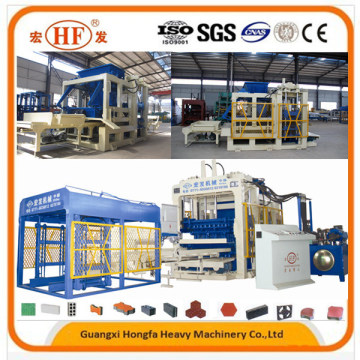 Qt12-15D Fully Automatic Cement Concrete Brick Block Making Machine