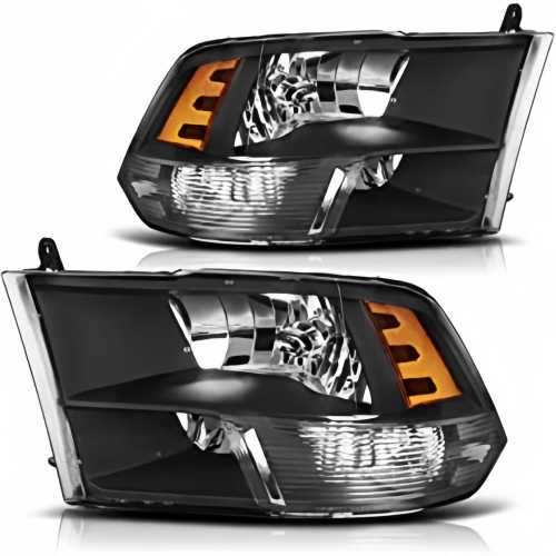 4x4 accesorios para el faro para Dodge Ram 1500 Quad 2009-2018