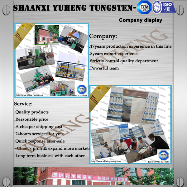 China Supplier Tungsten