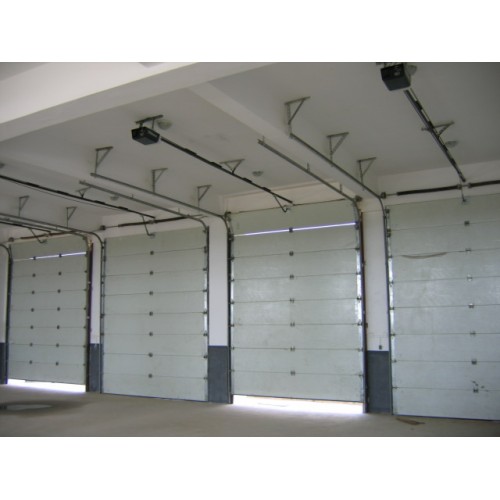 Modern Steel Sectional Automatyske Garage Door