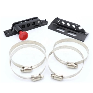 Adjustable Aluminum Alloy Fire Extinguisher Holder for Jeep Wrangler and Polaris RZR