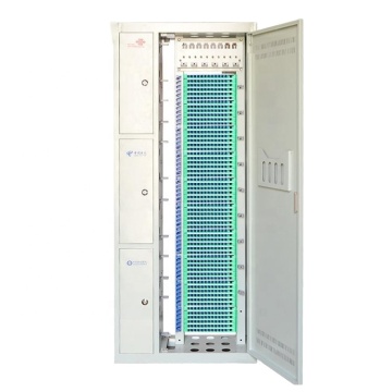 ODF Cabinet with 576 Port SC Fiber Optic Distribution and Patch Panel