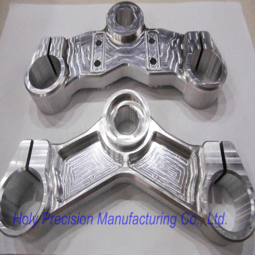 High Precision Aluminum Machining for Triple Clamp