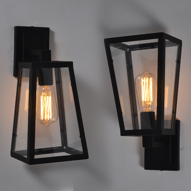 Black Outdoor Wall LampofWrought Iron Wall Lights