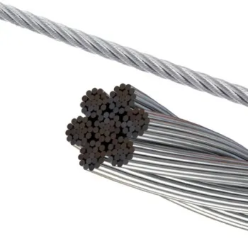 Durable 7X19 Stainless Steel Rope with Corrosion Resistance