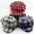 Short Peak Checked Ivy Cap Wholesale