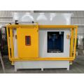Double-door fully enclosed vibration shelling machine