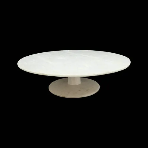 White Marble Cake Stand