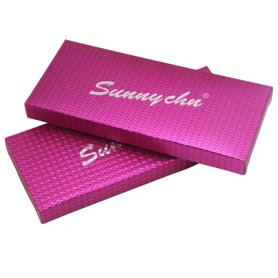 Purple cardboard color boxes