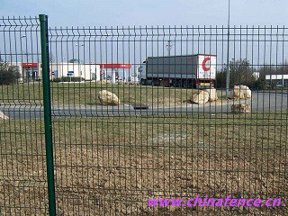 Triangle Bending High Security Fence