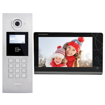 7 Inch Touch Screen Professional Video Intercom for Apartment Buildings