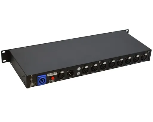 Eight-Way DMX Distributor Stage Lighting System Equipment