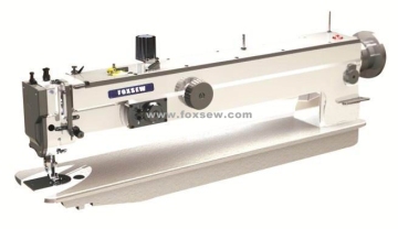 Long Arm Top and Bottom Feed Zigzag Machine with Automatic Oil and Large Hook