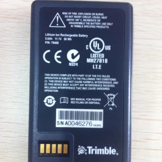 Trimble 11.1V 5000mAh Rechargeable Li-Ion Battery for Total Station