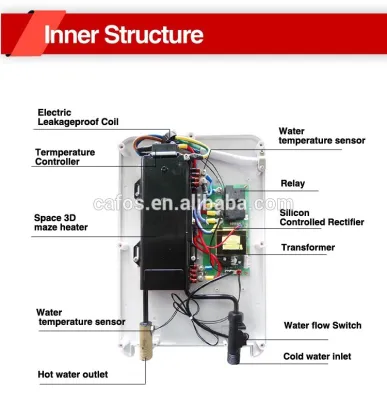 Wall Mounted lg Electric Instant Water Heater