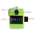 4 Digit Mechanical Counter 0000 to 9999 4 Digit Number Manual Mechanical Clicking Hand Counter For Sports Running Kicking