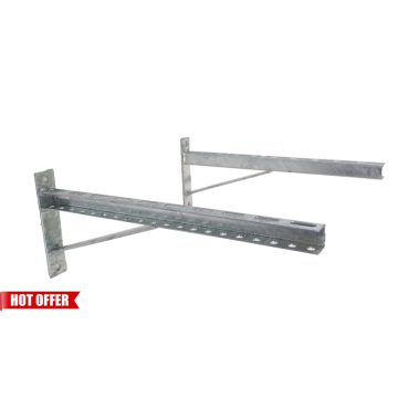 Hot gedompeld gegalvaniseerde wandmontage airconditioning beugel