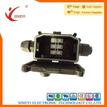 IP65 waterproof connector,3hole waterproof boxes