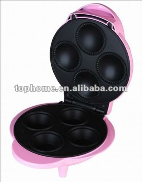 Pink color 4 hole Pie Maker
