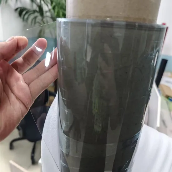 35-45 PHR Super Clear soft PVC film