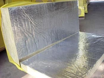 Sound Absorption Rockwool Insulation Board With Aluminum Foil