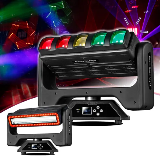 Endless Double Zoom Wash Moving Head LED Ring Pixel Bar Strobe Lights for Clubs and Weddings