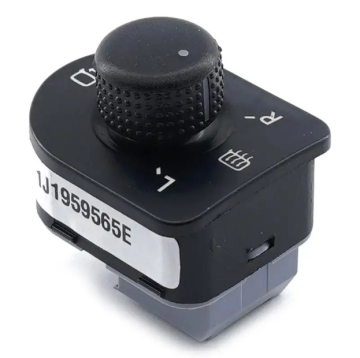 Audi/Volkswagen OEM Rearview Mirror Adjustment Knob & Turn Signal Switch for New Beetle, Jetta, Golf 4